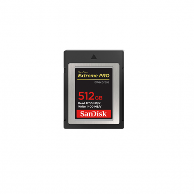 Cartão SanDisk Extreme PRO CFexpress de 512GB tipo B