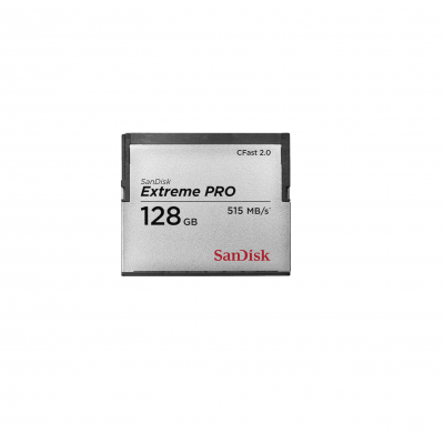Cartão SanDisk Extreme PRO CFast 2.0 de 128GB