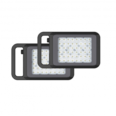 Kit com 2 Painéis de LED Bi-Color LYKOS Manfrotto/Litepanels  LED >93 CRI