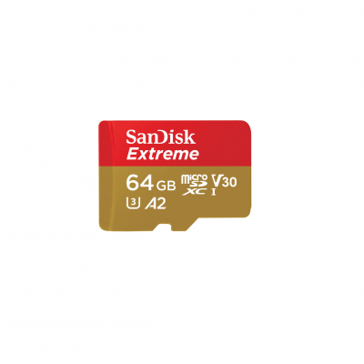 Cartão SanDisk Micro SD/XC 64GB